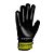 Luva 7Poker Futebol de Campo Training Basic Junior Amarelo Preto - Imagem 3