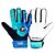 Luva 7Poker Futebol de Campo Training Basic Junior Azul Verde Branco - Imagem 3