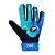 Luva 7Poker Futebol de Campo Training Basic Junior Azul Verde Branco - Imagem 4