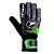 Luva 7Poker Futebol de Campo Training Infinity Preto Chumbo Verde - Imagem 1