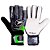 Luva 7Poker Futebol de Campo Training Infinity Preto Chumbo Verde - Imagem 2