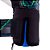Luva 7Poker Futebol de Campo Profissional Champion 9 Preto Azul Verde - Imagem 3