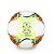 Bola Sport West Campo Pro Brasil 25 Branco Verde e Laranja - Imagem 3