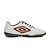 Chuteira Society Umbro Class Footballer Branco, Preto e Laranja - Imagem 1