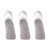 Kit Meia Mizuno Basic Cano Baixo com 3 pares Branco - Imagem 3