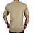 Camisa Thug Nine Bold Puff Masculina Caqui Branco - Imagem 2