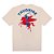 Camisa Thug Nine Dead Messenger Masculina Bege - Imagem 3