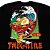 Camiseta Thug Nine Lamen Storm Preto - Imagem 3