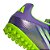 Chuteira Adidas F50 League Society Roxo, Verde e Branco - Imagem 6