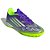Chuteira Adidas F50 League Society Roxo, Verde e Branco - Imagem 2