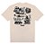 Camisa Thug Nine Turmoil Masculino Bege - Imagem 3