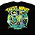 Camisa Thug Nine Paint Services Masculina Preto, Azul e Roxo - Imagem 4