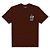 Camisa Thug Nine Turmoil Masculino Marrom - Imagem 1