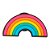 Jibbitz Crocs Arco-Íris - Imagem 1
