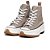 Tênis Converse All Star Run Star Hike Seasonal Cano Alto Cinza Pedra, Preto e Branco - Imagem 2