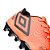 Chuteira Umbro Campo Orbit Infantil Coral, Vermelho e Preto - Imagem 7
