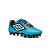 Chuteira Umbro Campo Cannon Infantil Azul, Preto e Branco - Imagem 2