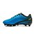 Chuteira Umbro Campo Warskin Infantil Azul, Limão e Preto - Imagem 3