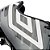 Chuteira Umbro Campo Action Infantil Grafite, Preto e Branco - Imagem 7