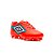 Chuteira Umbro Campo Cannon Infantil Coral, Vermelho e Azul - Imagem 2