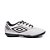 Chuteira Umbro Society Brave Infantil Branco e Preto - Imagem 1
