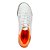 Chuteira Umbro Society Masculina Fifty VI League Branco, Laranja e Preto - Imagem 4