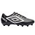 Chuteira Umbro Campo Diamond Infantil Preto e Cinza - Imagem 1