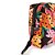 Maxi Necessaire Farm Ora Bolas M Flor de Banana Preto/Rosa/Amarelo - Imagem 4
