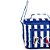 Mini Cooler Farm Farofa Listra Off White/Azul - Imagem 3