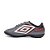 Chuteira Umbro Society Infantil Fast II Grafite, Preto e Branco - Imagem 3