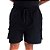 Bermuda Baw Cargo Outiline Masculina Preto - Imagem 1