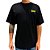Camisa Baw Smiley Masculina Preto - Imagem 1