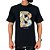 Camisa Baw Regular Sticker Masculina Preto Colors - Imagem 1