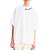 Camisa Baw Gothic Oversized Masculina Branco Preto - Imagem 1