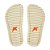 Chinelo Kenner Kivah Pro Dots 25/26 Masculino Branco, Branco e Vermelho - Imagem 4