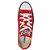 Tênis Converse All Star Chuck Taylor AS Core OX Masculino Vermelho, Preto e Cinza - Imagem 3