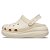 Sandália Crocs Classic Crush Clog Feminina Bege - Imagem 3