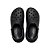 Sandália Crocs Classic Crush Clog Feminina Preta - Imagem 7