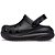 Sandália Crocs Classic Crush Clog Feminina Preta - Imagem 3
