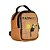 Mini Mochila Farm Borogodó Artesanal Marrom e Preto - Imagem 2