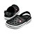 Sandália Crocs Crocband Clog Unissex Preto, Branco e Vermelho - Imagem 3