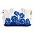 Bolsa Farm Viva Palermo Off White/Azul - Imagem 4