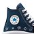 Tênis Converse All Star Chuck Taylor Cano Alto Infantil Marinho e Branco - Imagem 5