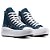 Tênis Converse All Star Chuck Taylor Cano Alto Infantil Marinho e Branco - Imagem 2