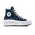 Tênis Converse All Star Chuck Taylor Cano Alto Infantil Marinho e Branco - Imagem 1