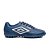 Chuteira Umbro Society Class Masculina Marinho/Prata - Imagem 1