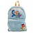 Mochila FARM Xodó Patch Rio Azul Jeans/Marrom - Imagem 1