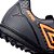 Chuteira Umbro Society Attak III Masculina Preto/Grafite/Laranja - Imagem 7
