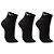 Kit Meia Mizuno Training Cano Curto Preto/Branco - Imagem 2