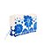 Maxi Necessaire Farm Ora Bolas M Palermo Off White/Azul - Imagem 2